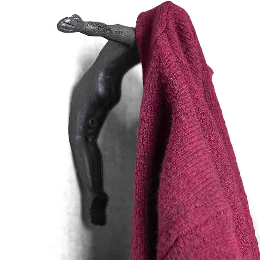 Diving Man Coat Hook