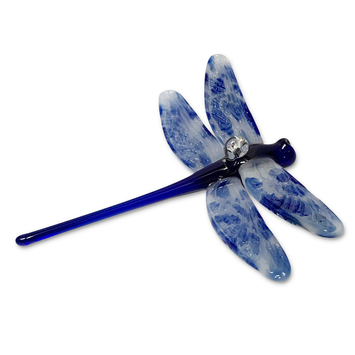 Glass Blown Dragonfly Ornament