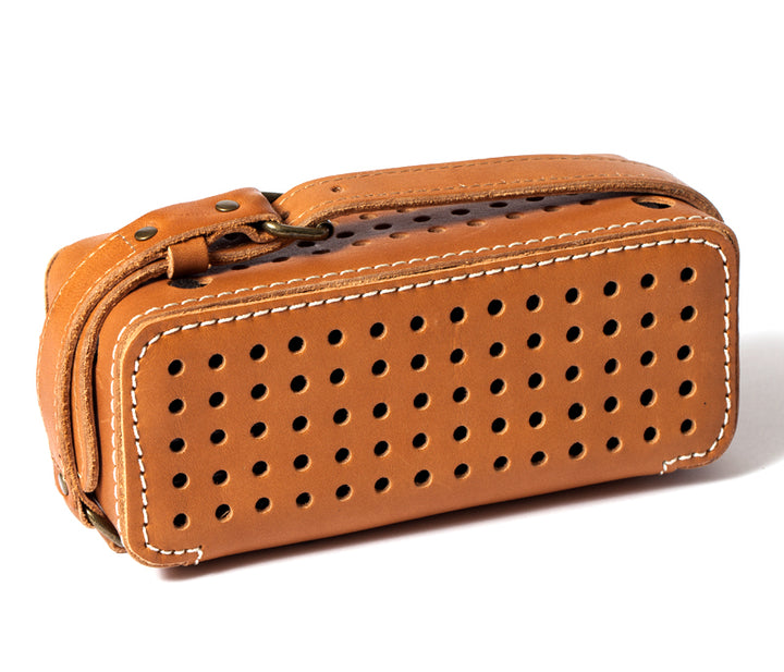 Henley Brands Leather Bluetooth Wireless Speaker