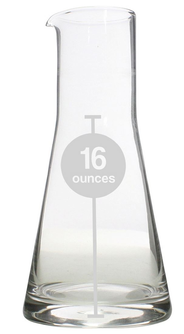 Erlenmeyer Glass Flask Vases