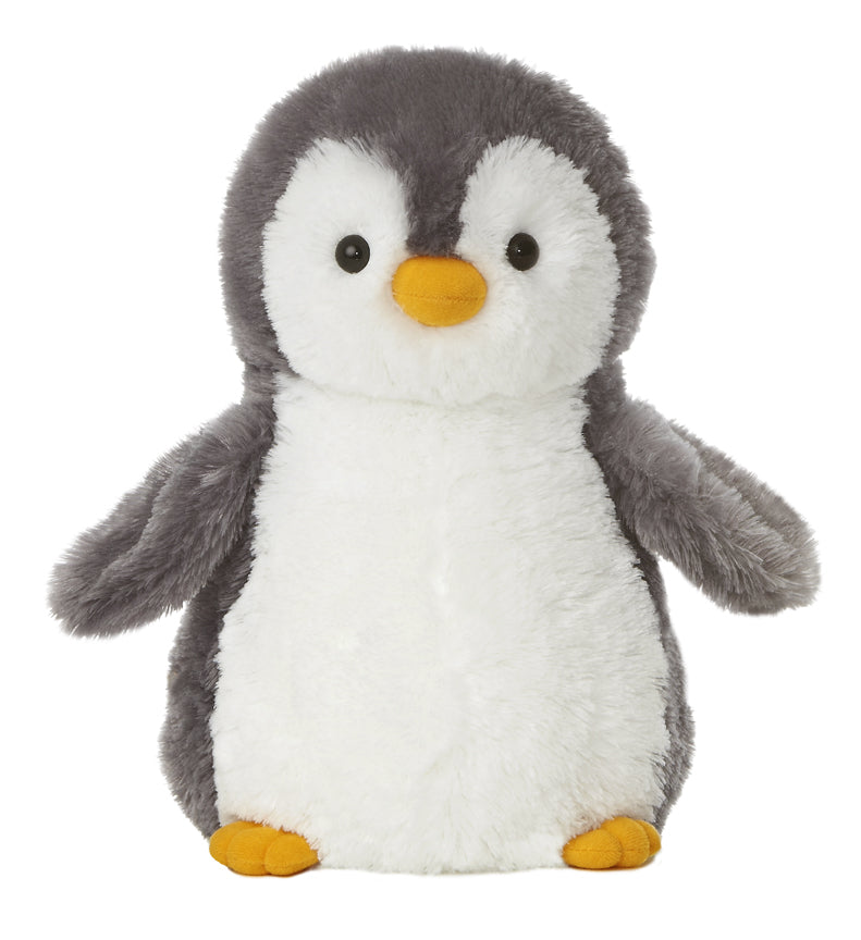 Plush Grey Baby Penguin