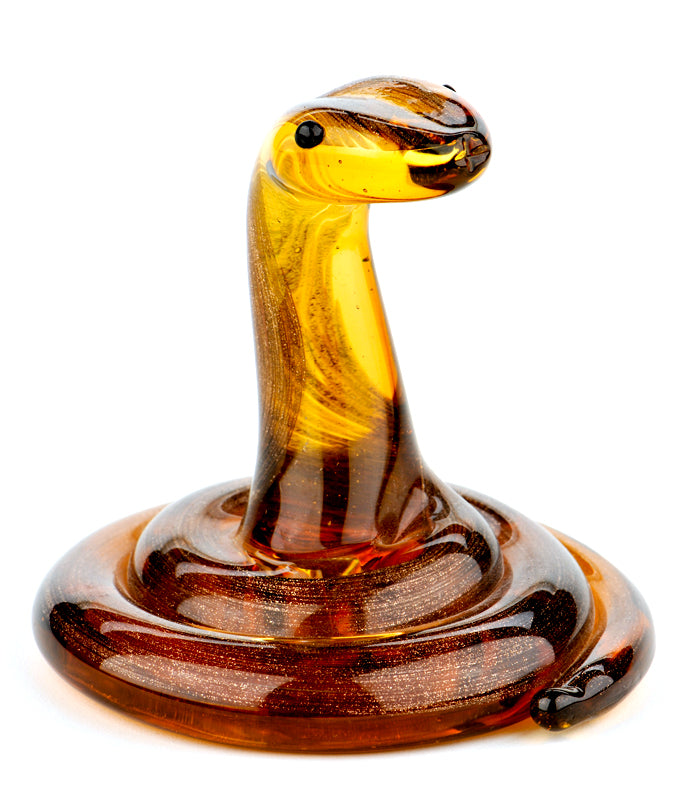 Glass Coiled Snake