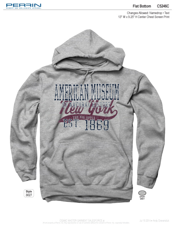 Adult American Museum of Natural History Athletic Hoodie