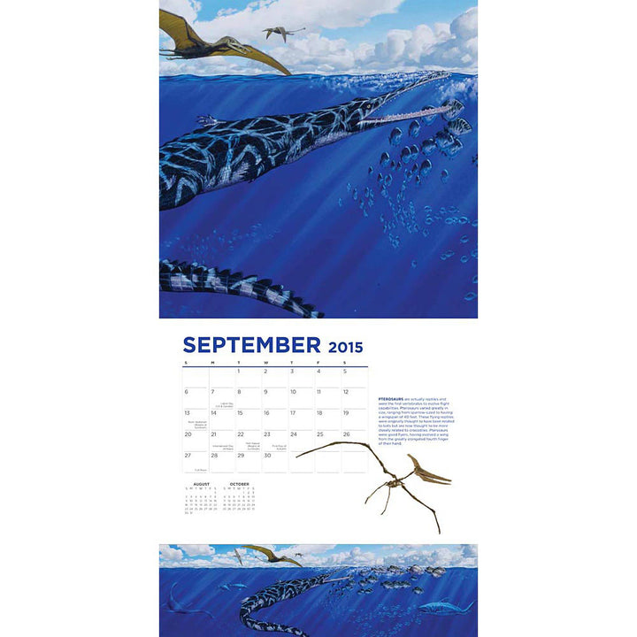 American Museum of Natural History Dinosaur 2015 Calendar