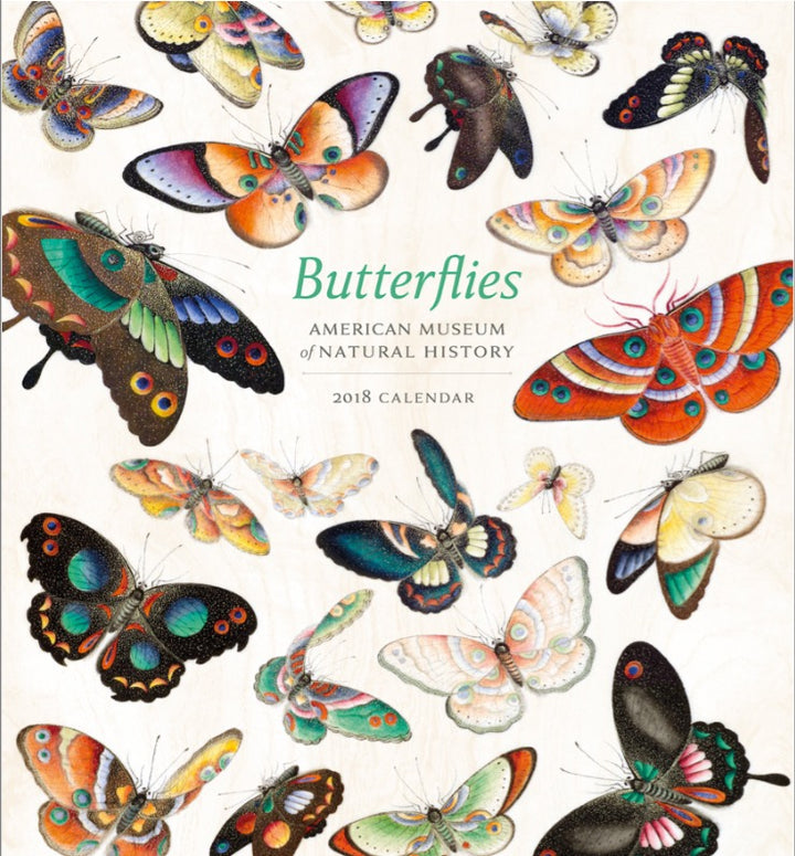 AMNH 2018 Butterflies Wall Calendar