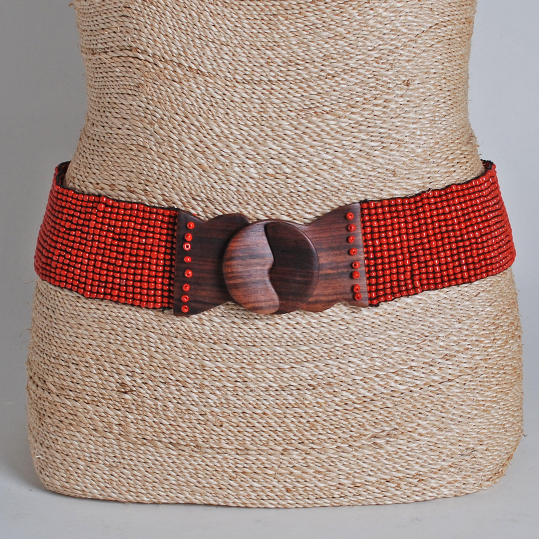 Handmade Beaded Belt