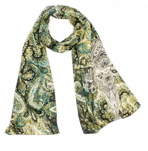 Tapestry Paisley Scarf