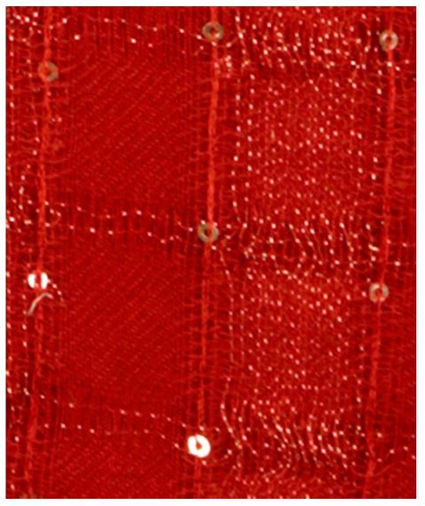 Sequin Basketweave Wrap