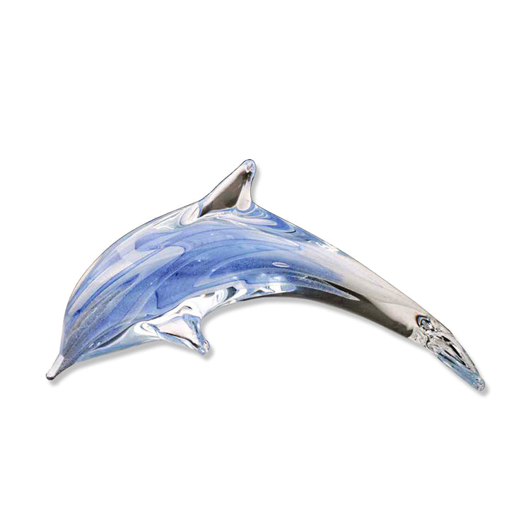 Glow In The Dark Hand Blown Glass Dolphins