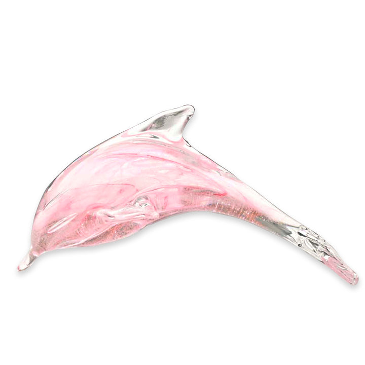 Glow In The Dark Hand Blown Glass Dolphins