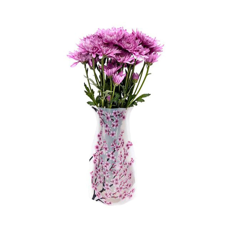 Cherry Blossom Collapsible Vase