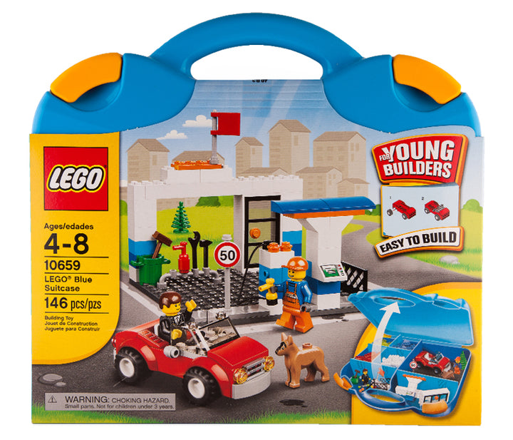 LEGO® Build & Rebuild Blue Suitcase
