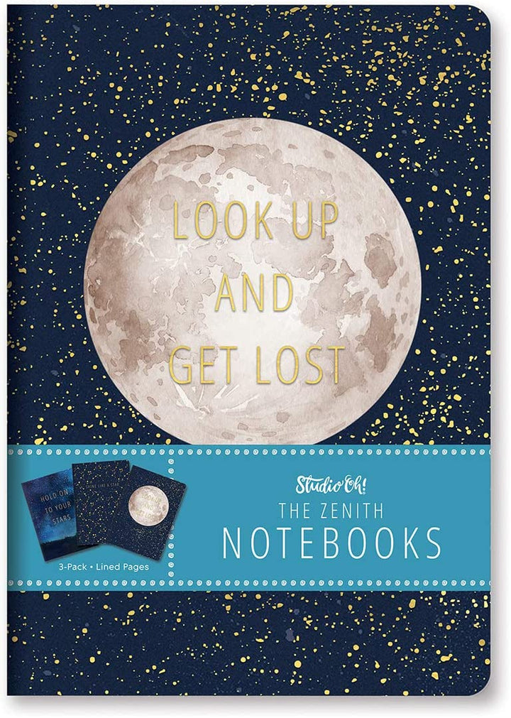 Zenith Set of 3 Cosmic Design Notebooks