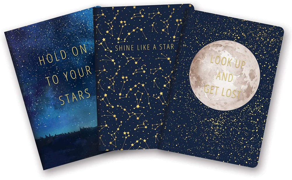 Zenith Set of 3 Cosmic Design Notebooks