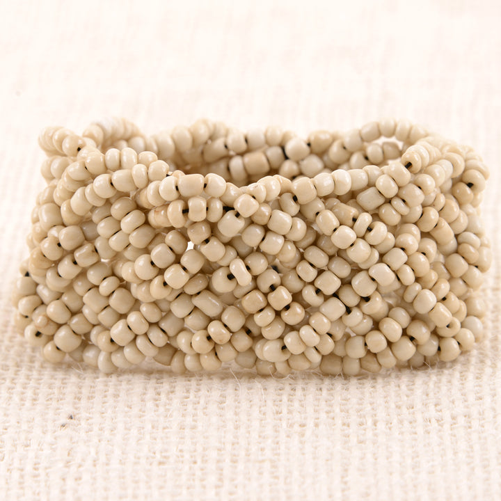 Woven Beaded Bracelet