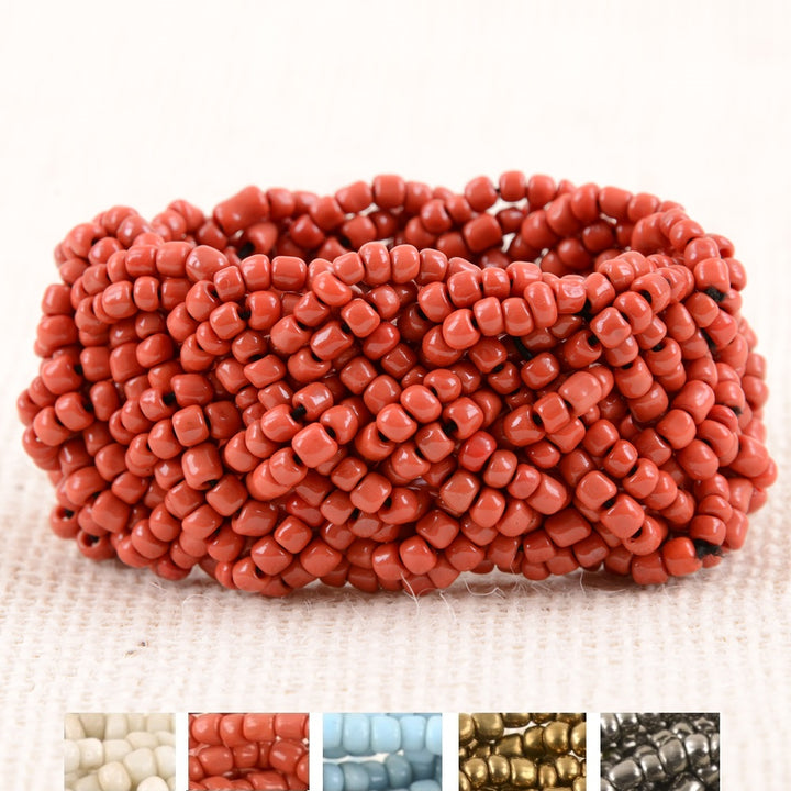 Woven Beaded Bracelet