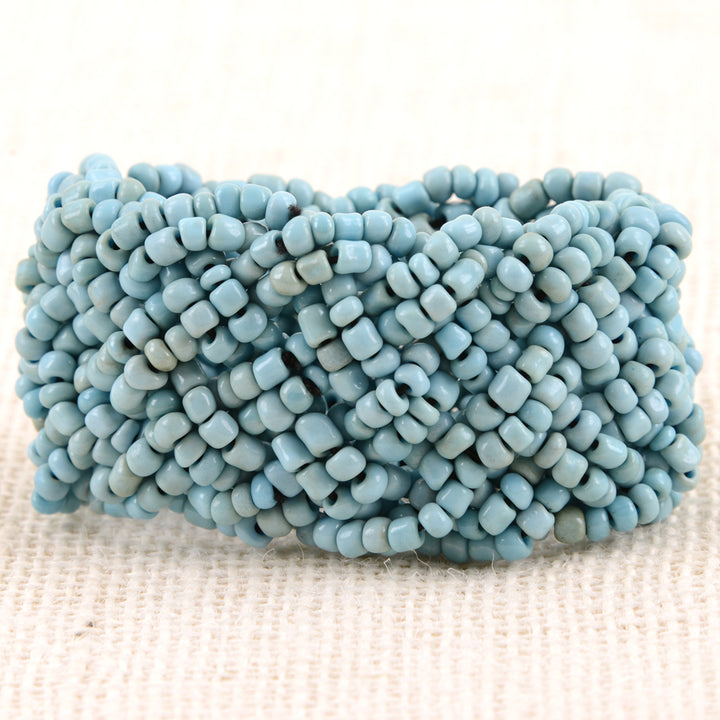Woven Beaded Bracelet