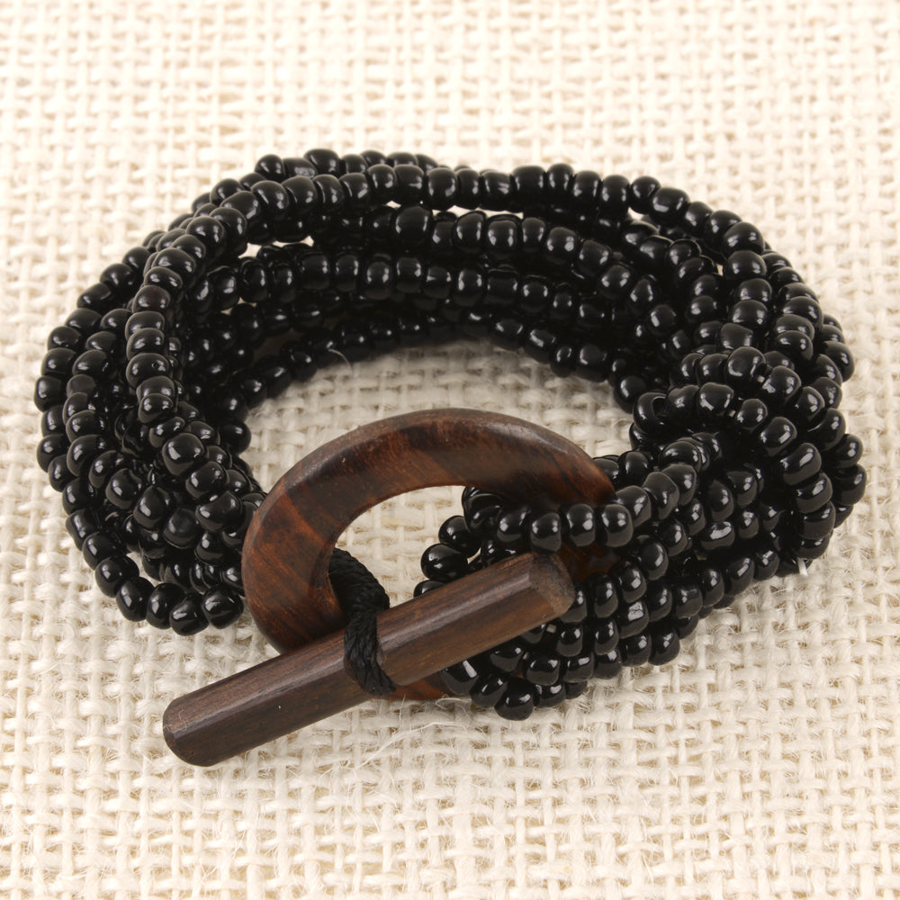 Toggle Beaded Bracelet