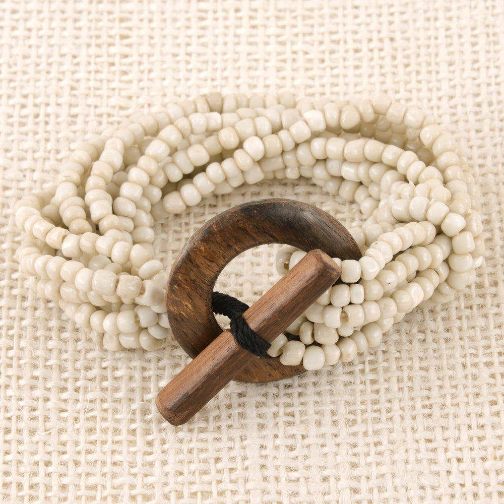 Toggle Beaded Bracelet