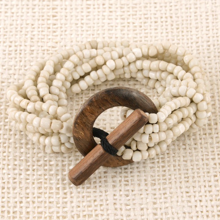 Toggle Beaded Bracelet