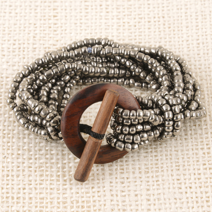 Toggle Beaded Bracelet