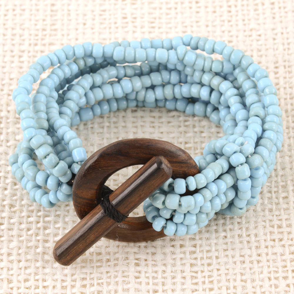 Toggle Beaded Bracelet