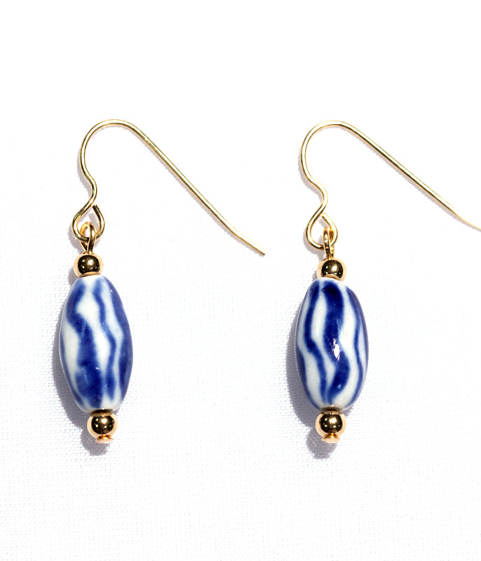 Porcelain Beaded Earrings