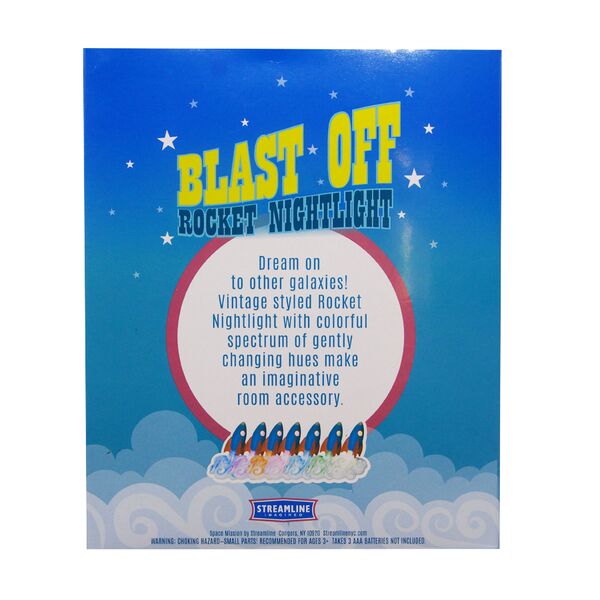 Blast Off Rocket Nightlight