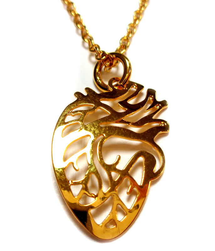 Anatomical Heart Necklace