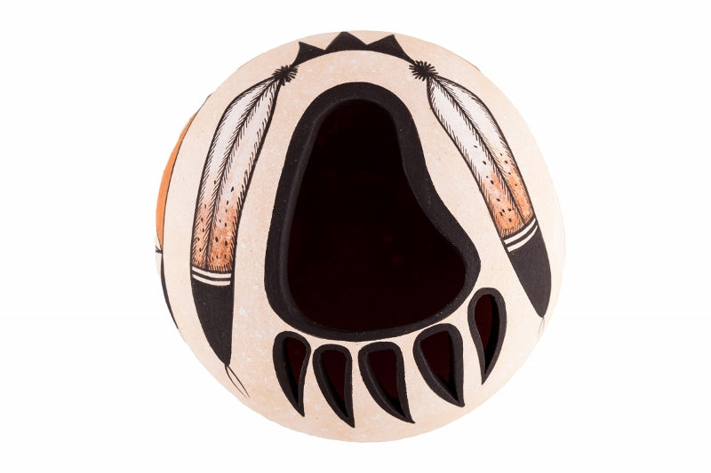 Westly Begaye Bear Seed Pot