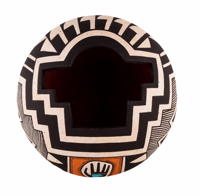 Small Westly Begaye Kiva Pot