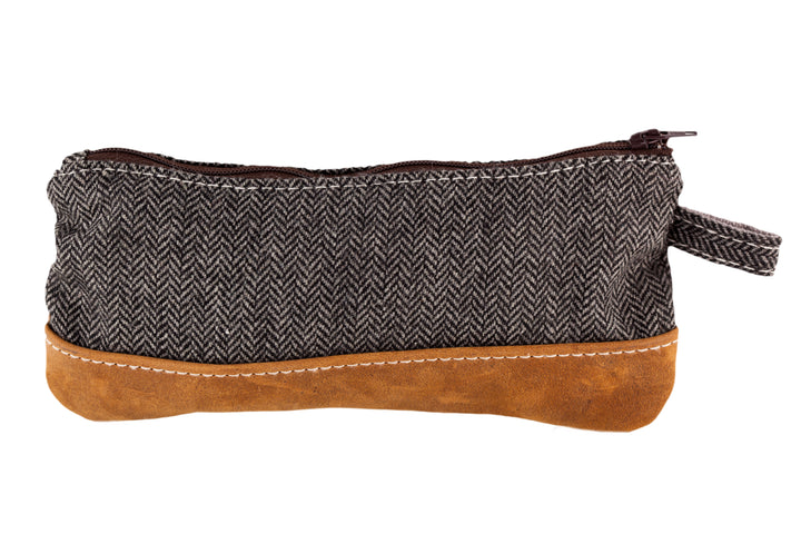 Henley Brands Herringbone Pencil Case