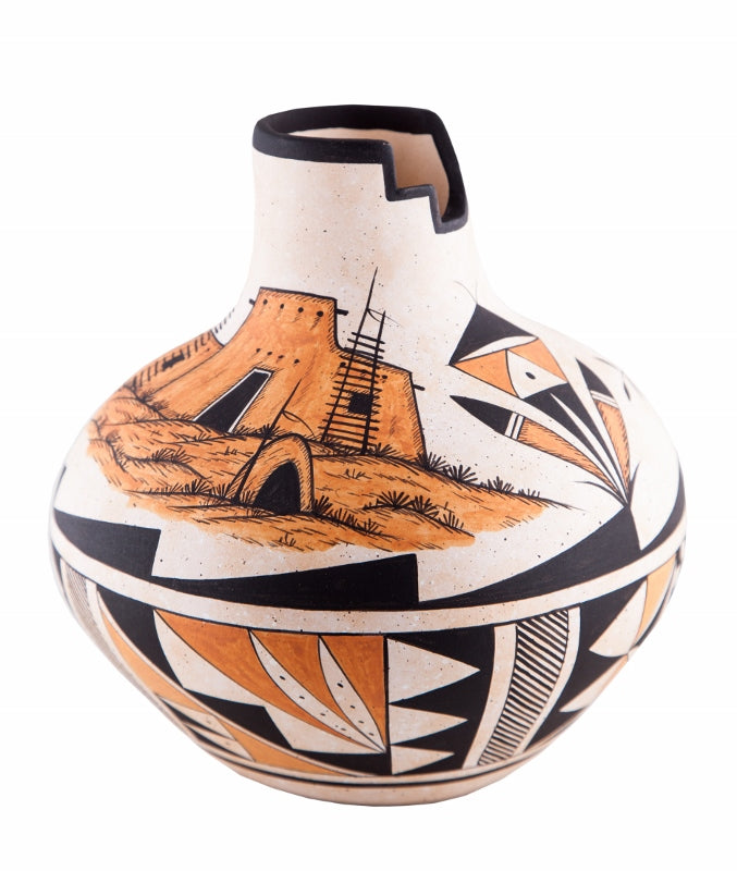 Large Westly Bagaye Kiva Pot