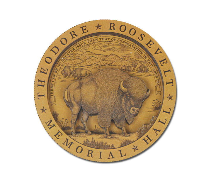 Theodore Roosevelt Bison Magnet