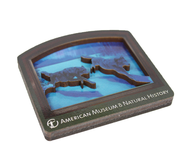 AMNH Wolf Diorama Magnet
