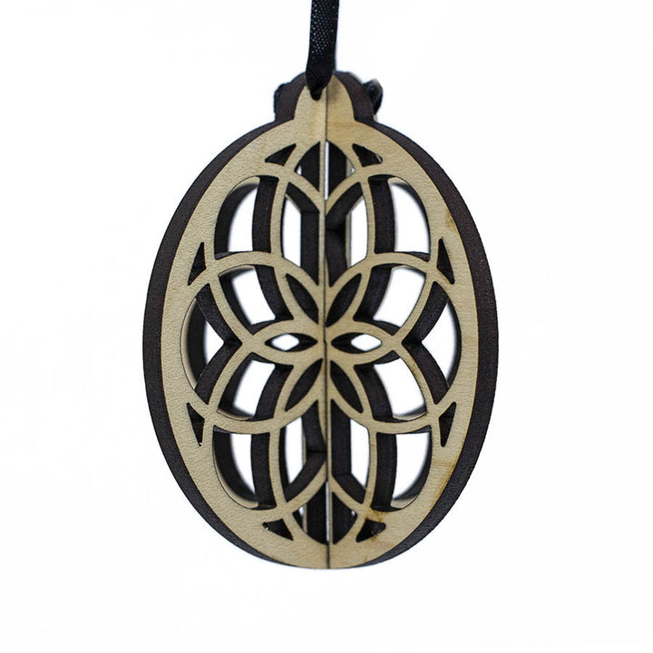 Wooden Round Ornament