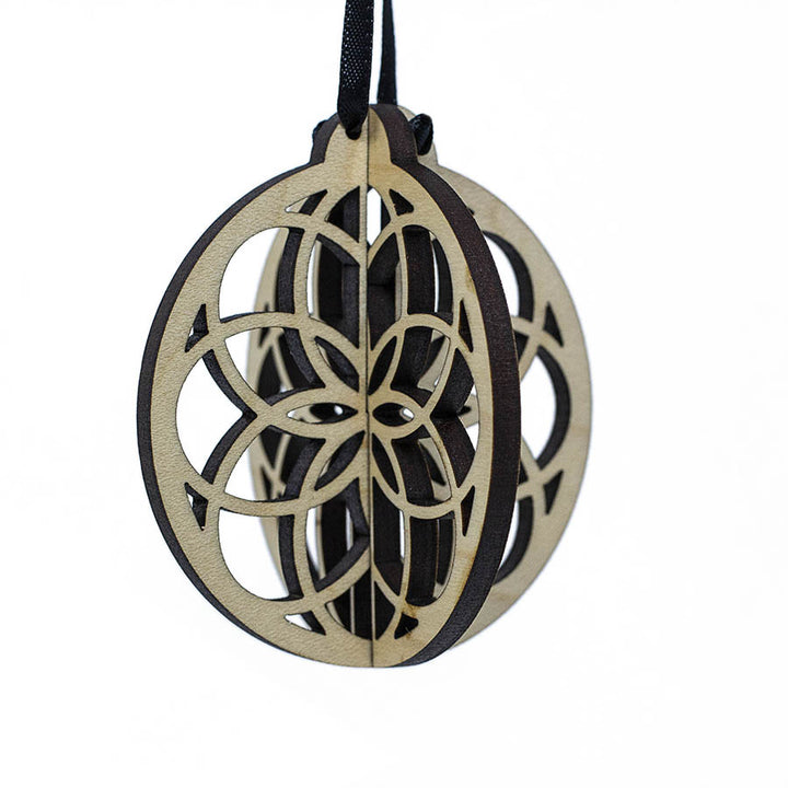 Wooden Round Ornament