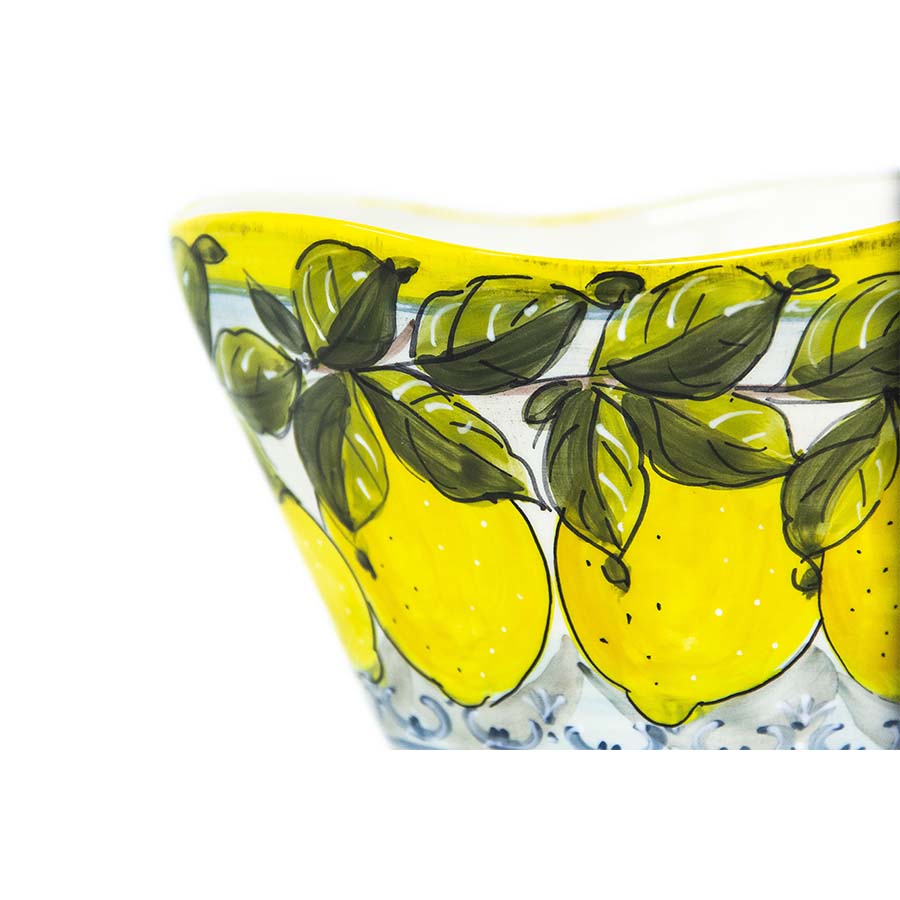 9" Ceramic Lemon Bowl