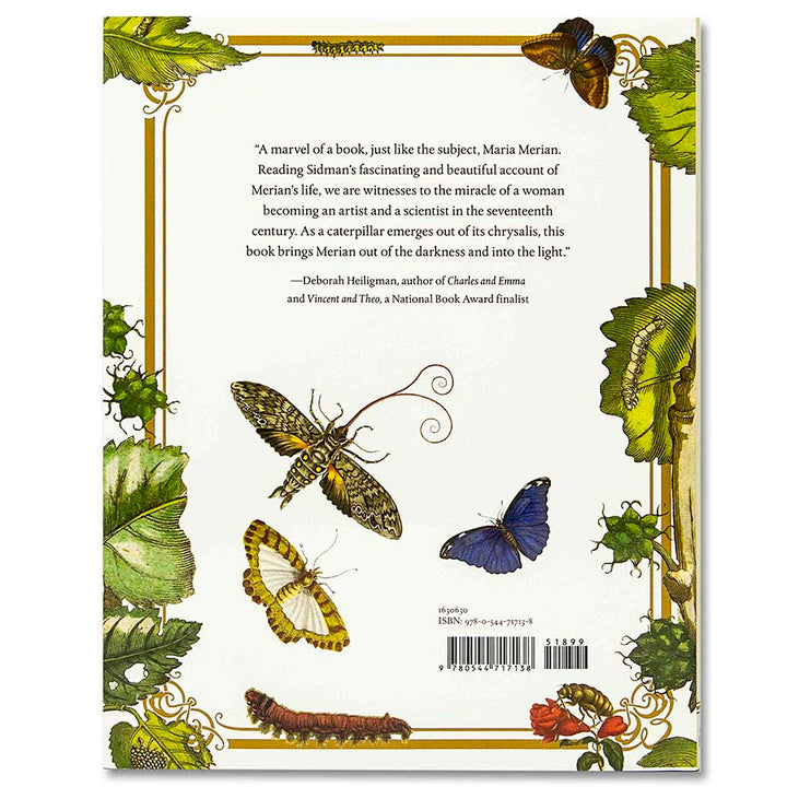 The Girl Who Drew Butterflies: How Maria Merian's Art Changed Science