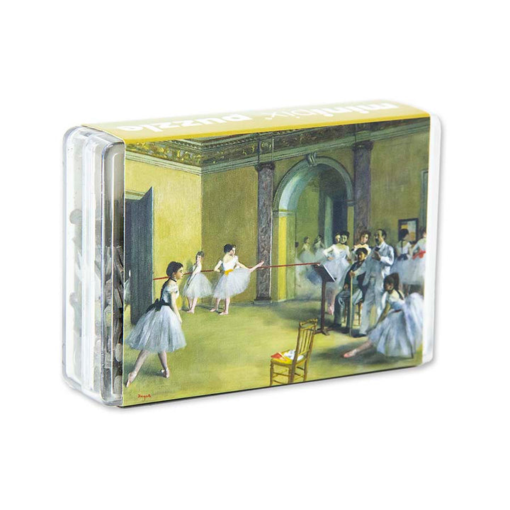 Edgar Degas: The foyer de la danse at the Opera in the Rue Le Peletier, Mini Puzzle