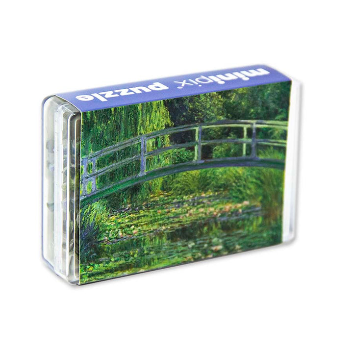 Claude Monet's The Waterlily pond (Japanese Footbridge) Mini Puzzle