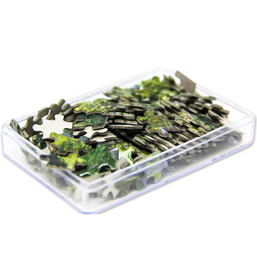 Claude Monet's The Waterlily pond (Japanese Footbridge) Mini Puzzle