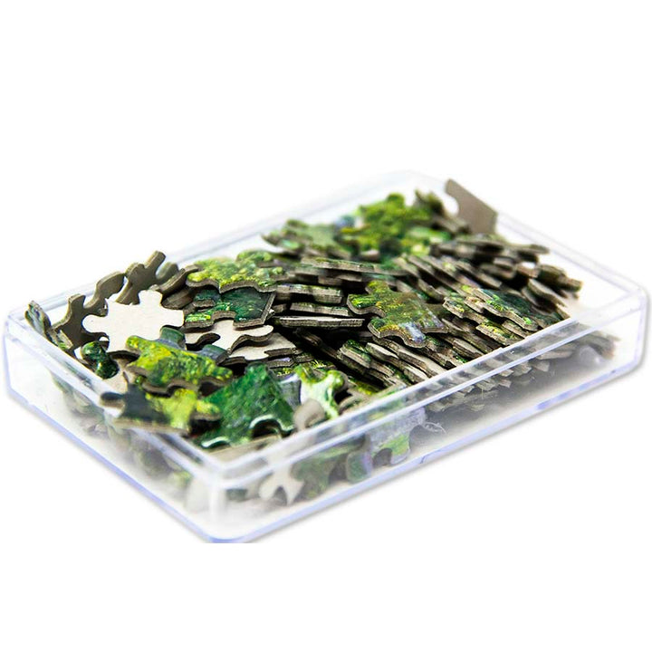 Claude Monet's The Waterlily pond (Japanese Footbridge) Mini Puzzle