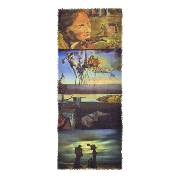 Salvador Dali Silk Scarf