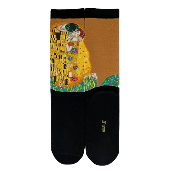 Klimt: The Kiss, Masterpiece Socks