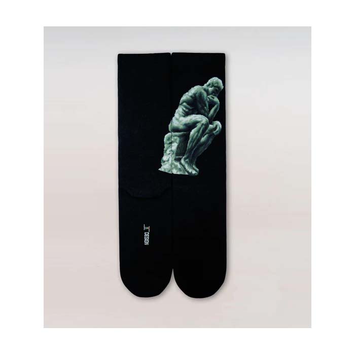 Auguste Rodin, The Thinker, Socks