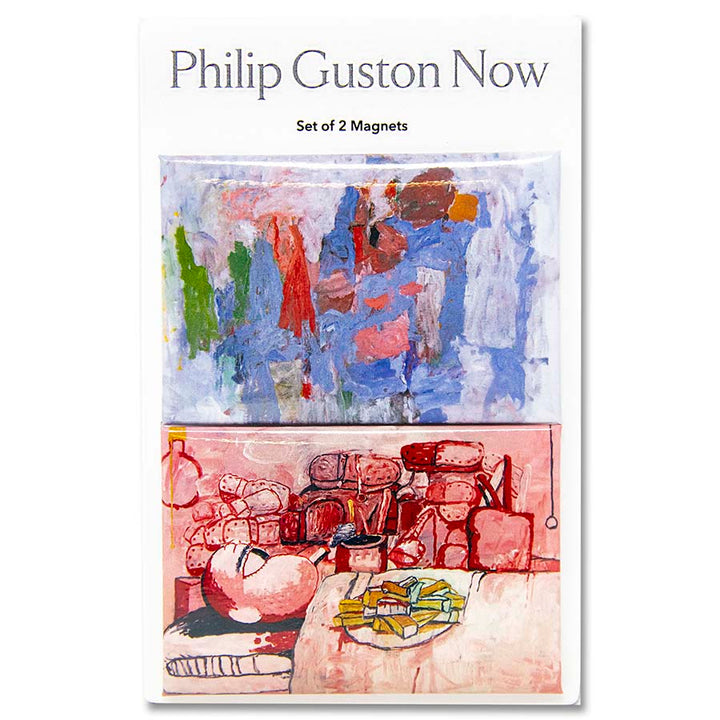 Philip Guston, Passage and Painting, Smoking, Eating, Set of 2 Magnets