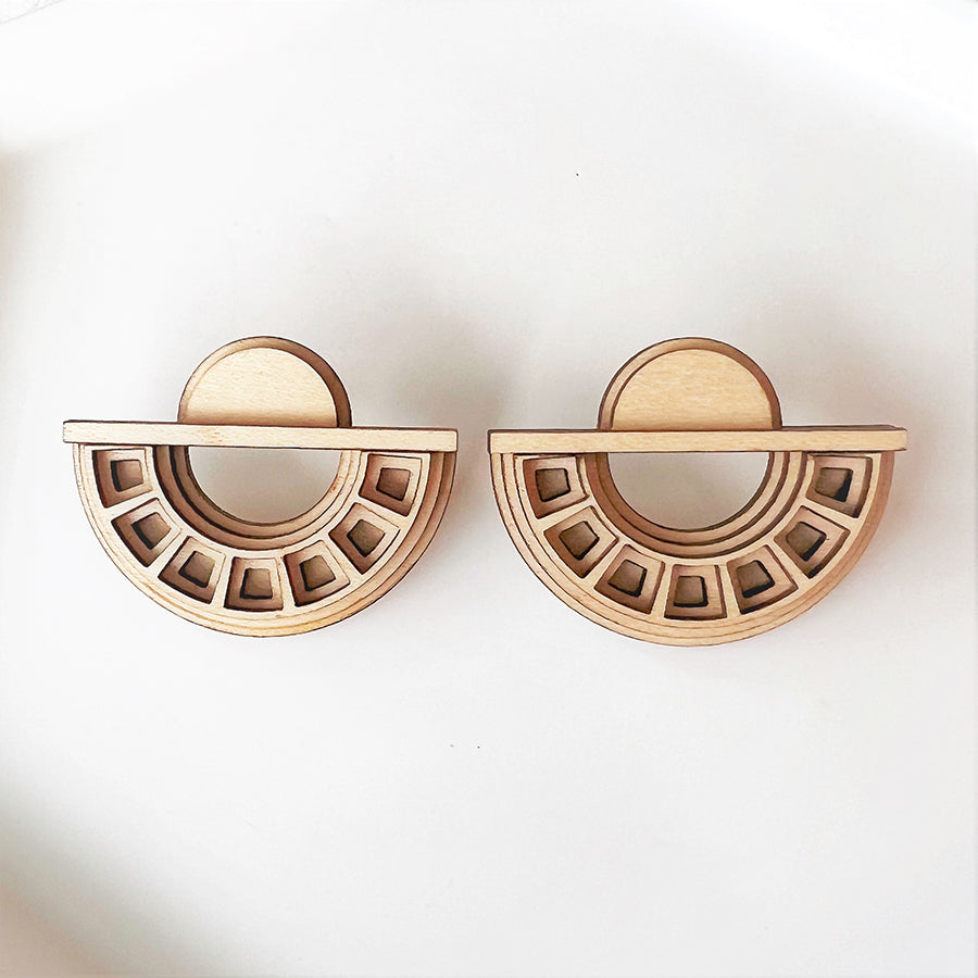 Inspired by National Gallery of Art West Building, Earrings