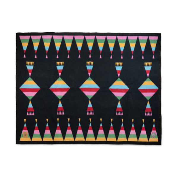 Ribbons Wool Blanket