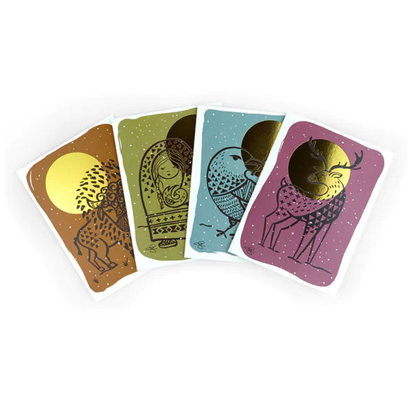 Snowfall Note Card Set